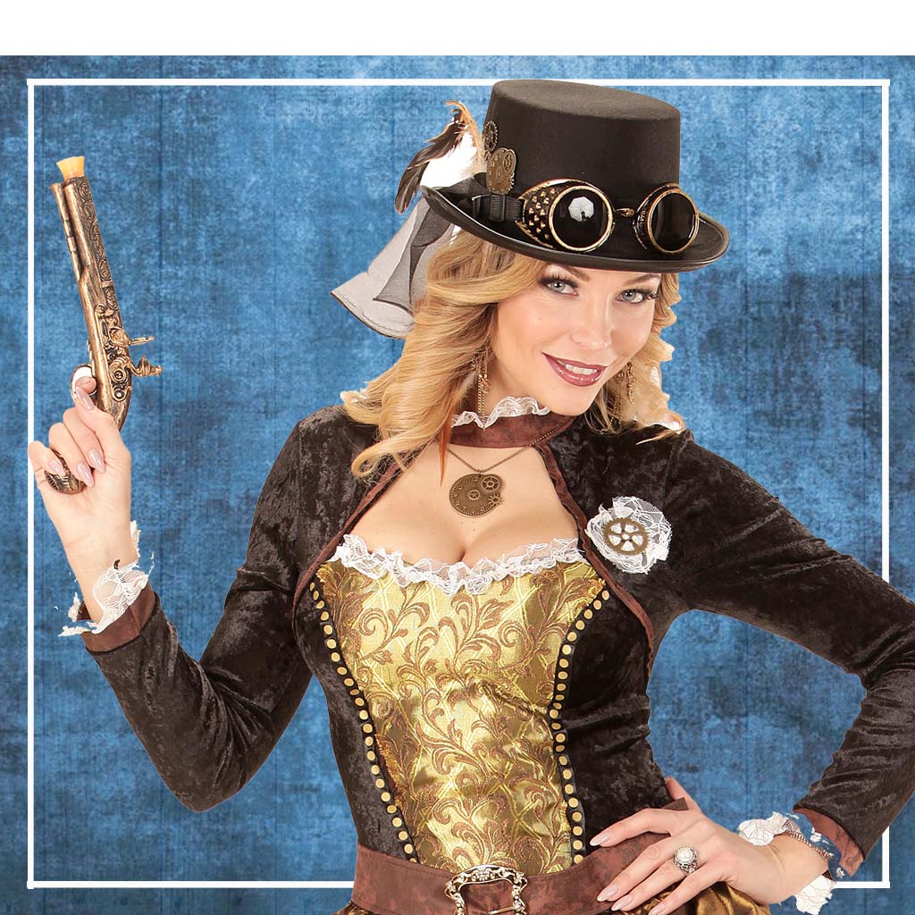 disfraces de steampunk para adultos e infantiles